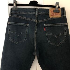 Levi's Men's Deep Indigo Relaxed Jeans